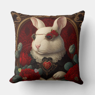Steampunk Rabbit Pillow Fantasy Pillow Child''s Kissen
