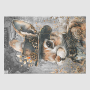 Steampunk Rabbit Seidenpapier