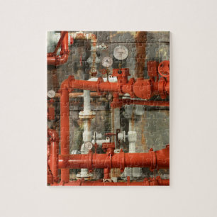 Steampunk - Red pipe headache