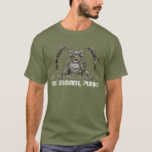 Steampunk Roboter #1A T-Shirt
