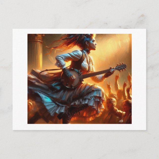 Steampunk Rock, Postkarte (Vorderseite)