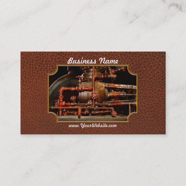 Steampunk - Rohrträume Visitenkarte (Vorderseite)