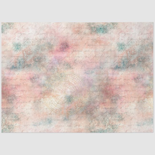 Steampunk Romance Serie Design 3 Seidenpapier (Vorderseite)