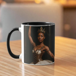 Steampunk Royal Ballerina Elegante Fantasie Tasse