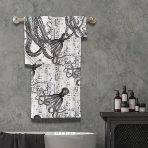 steampunk rustique nautique moderne poulpe vintage