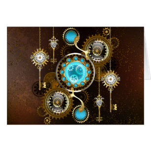 Steampunk Rusty Background