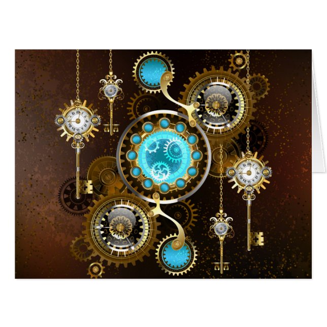 Steampunk Rusty Background (Devant horizontal)