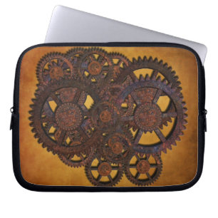 Steampunk Rusty Gears Laptopschutzhülle