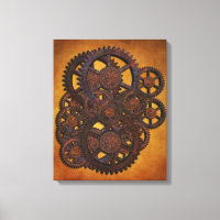 Steampunk Rusty Gears