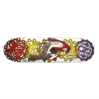Steampunk Sally Skateboard