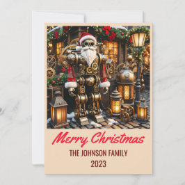 Steampunk Santa Claus - Frohe Weihnachten