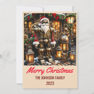Steampunk Santa Claus - Frohe Weihnachten