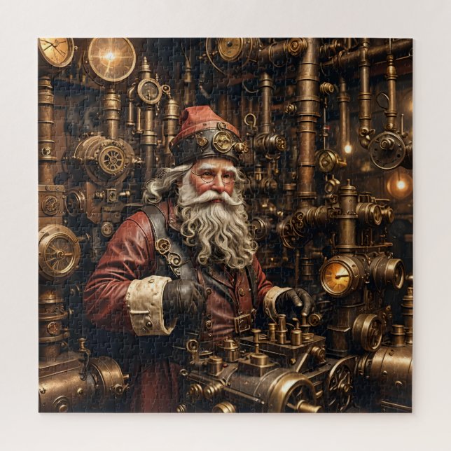 Steampunk Santa Puzzle (Vertikal)
