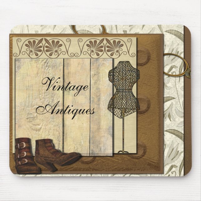 Steampunk-Schneideraum Mousepad (Vorne)