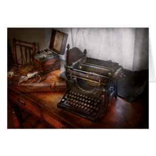 Steampunk - Schreibmaschine - der geheime Bote