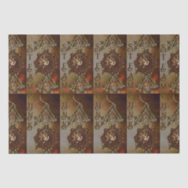 STEAMPUNK SEIDENPAPIER