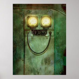 Steampunk - seien Sie glücklich Poster