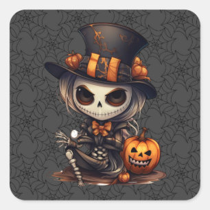 Steampunk Skeleton Stickers