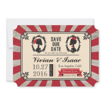 Steampunk Skull Cameo Wedding Save the Data