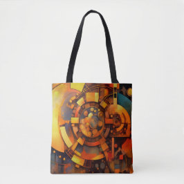 Steampunk Solar Mechanism Abstract Tasche