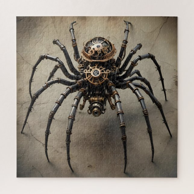 Steampunk Spider Jigsaw Puzzle (Vertikal)