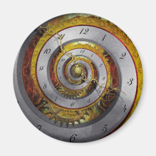 Steampunk - Spirale - unbegrenzte Zeit Magnet