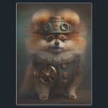 Steampunk Spitz Seidenpapier<br><div class="desc">Dies ist ein AI-Bild,  das ich mit Midtravel erstellt habe.</div>