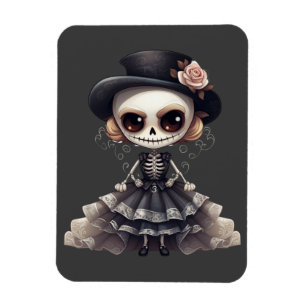 Steampunk Squelette Magnet