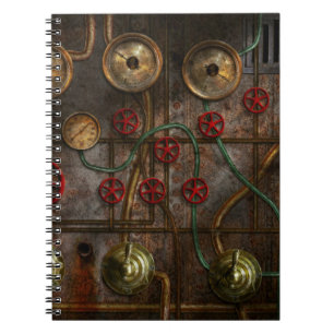 Steampunk - Stellenangst Notizblock