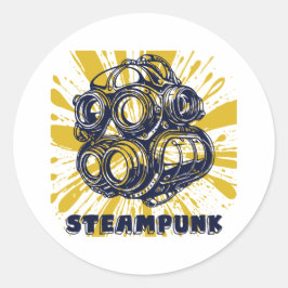Steampunk Stickers – Vintage Art Sticker
