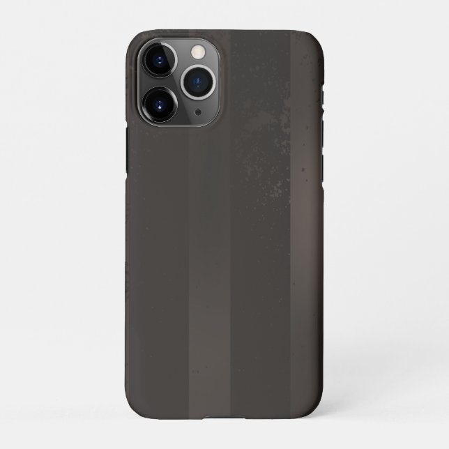 Steampunk-Streifenbraun iPhone Hülle (Rückseite)