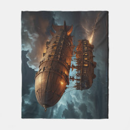 Steampunk Submersible Ocean Liner Fleecedecke