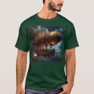 Steampunk Submersible Ocean Liner T-Shirt