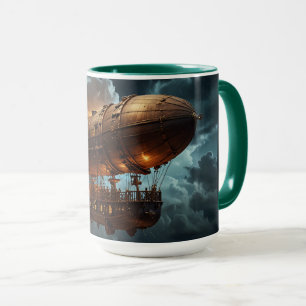 Steampunk Submersible Ocean Liner Tasse