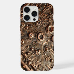 Steampunk-Tarnung, Camouflage iPhone 15 Pro Max Hülle