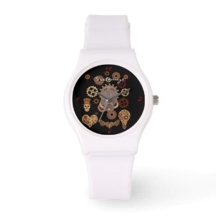 Steampunk Theme Thunder_Cove Armbanduhr