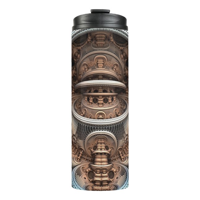 Steampunk Thermosbecher (Vorderseite)