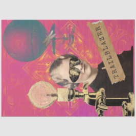 Steampunk Trailblazer Pop Art Seidenpapier