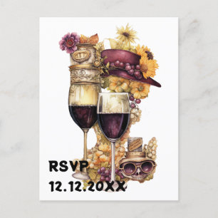 Steampunk-uAwg Postkarte