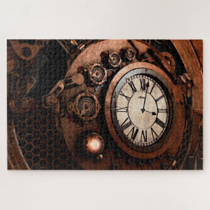 Steampunk-Uhr-Puzzle