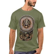 Steampunk Uhr und Gänge