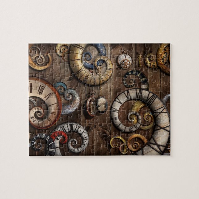 Steampunk - Uhr - Zeitmaschine (Horizontal)