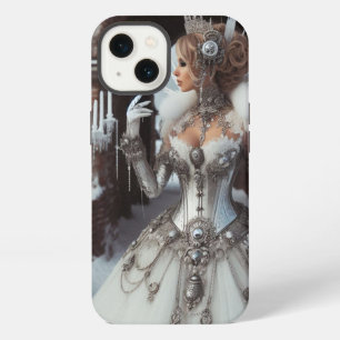 Steampunk-Victorianische Industrielle Winter-Eiskö iPhone Hülle
