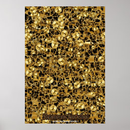 Steampunk Viktorianisch Brass Cogs & Gears Art Pos Poster