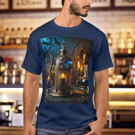 Steampunk Viktorianisch Gothic Scientists Labrador T-Shirt
