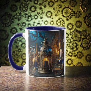 Steampunk Viktorianisch Gothic Scientists Labrador Tasse