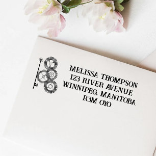 Steampunk Viktorianisch Wedding Permastempel