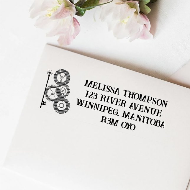 Steampunk Viktorianisch Wedding Permastempel (Von Creator hochgeladen)