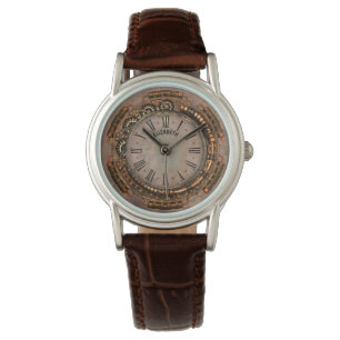 Steampunk Vintag Rusty Art Deco Uhr