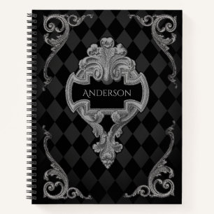 Steampunk Vintag Viktorianisch Personalisiert Notizbuch